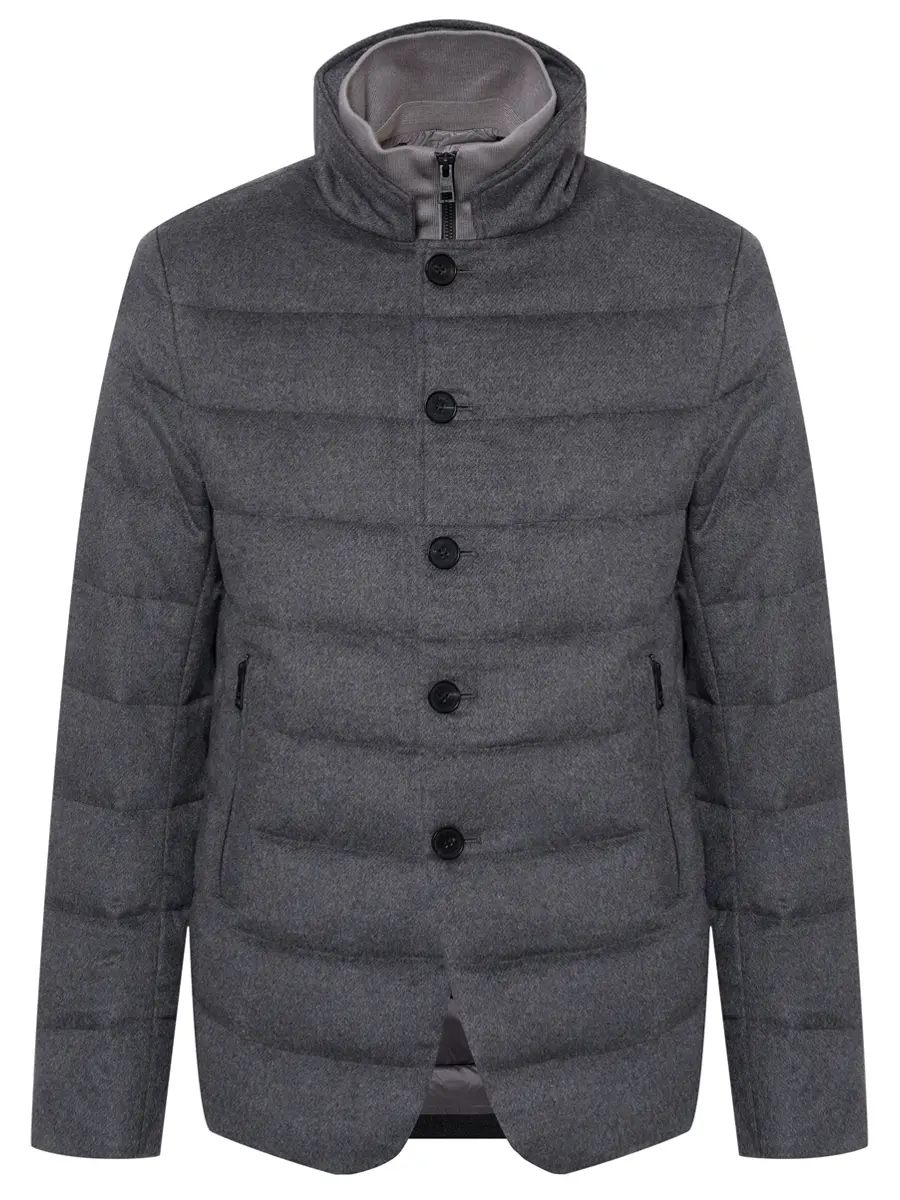 Пуховик стеганый