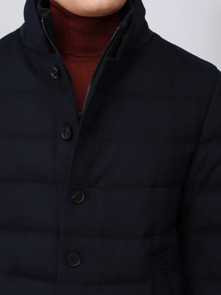 Пуховик стеганый