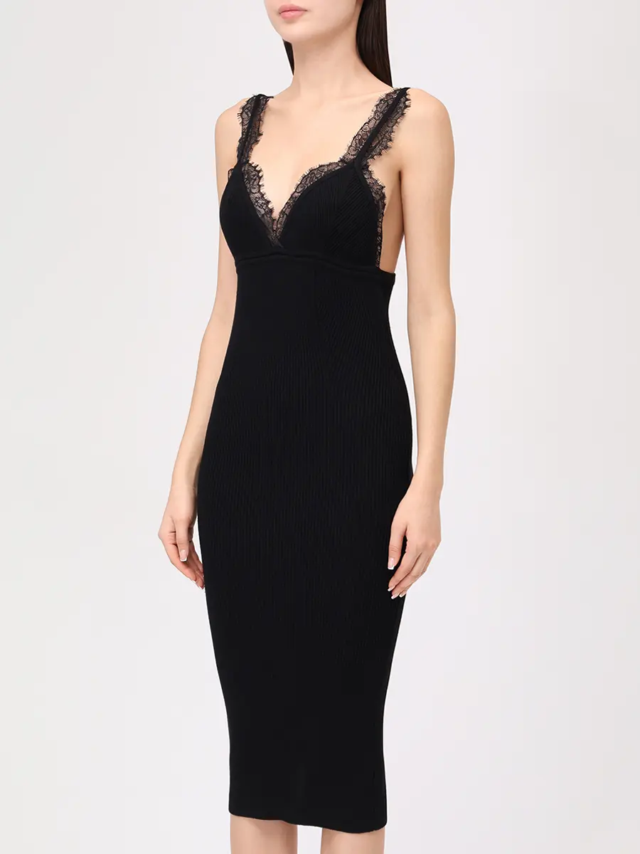 Платье из вискозы