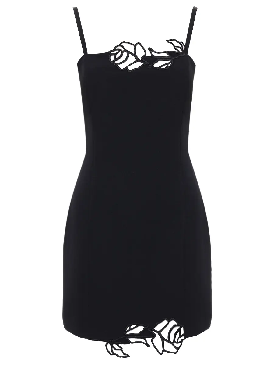 Платье однотонное