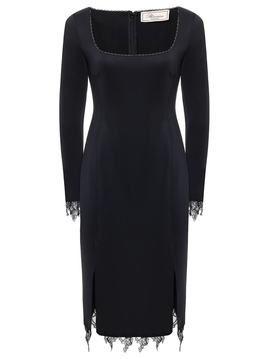 Платье с кружевом