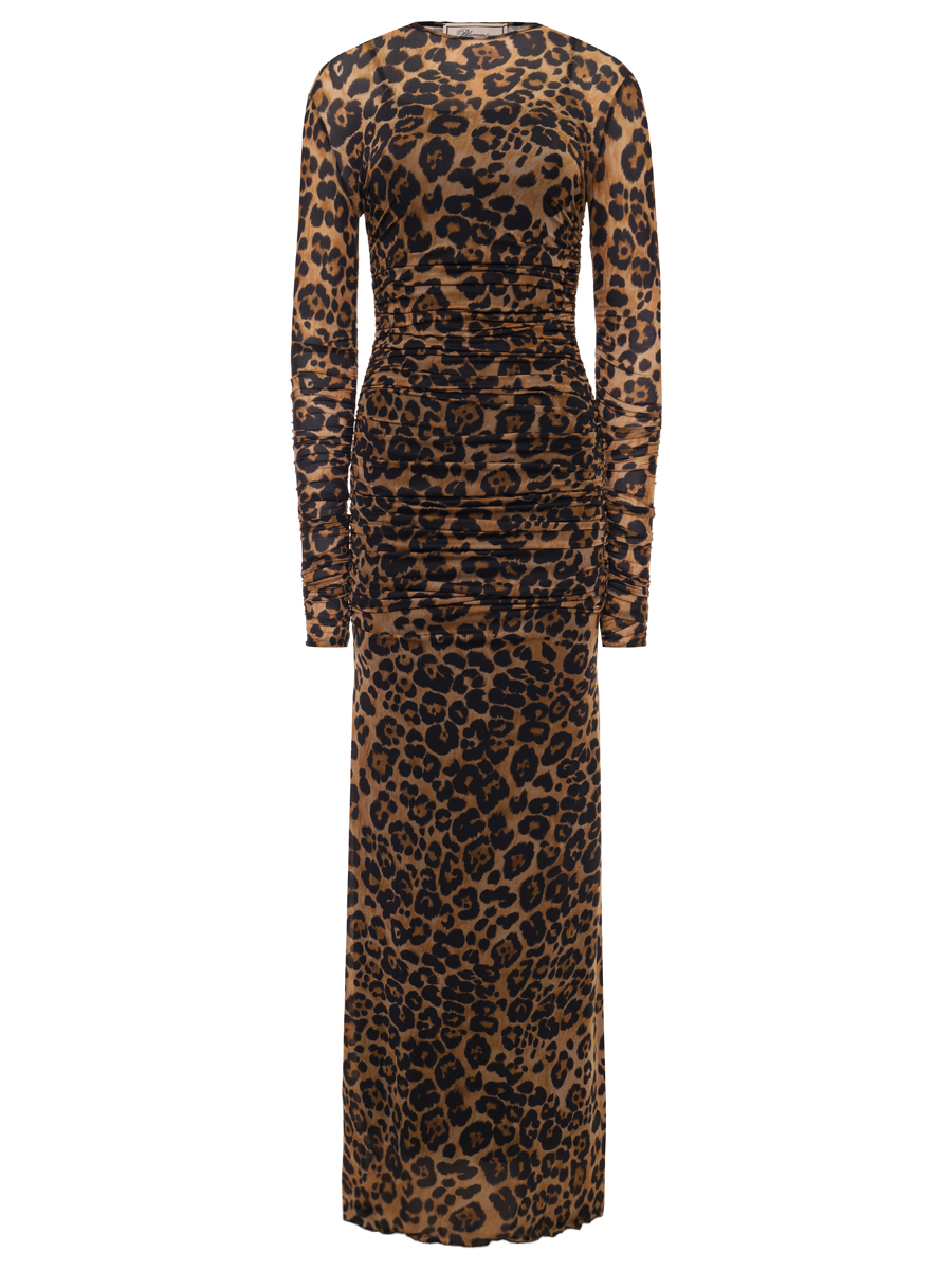 Платье с принтом