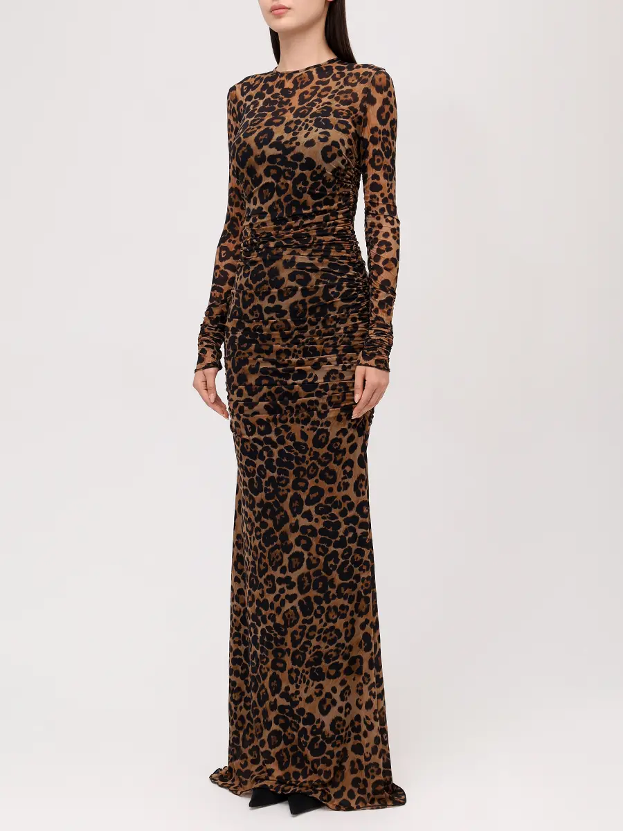 Платье с принтом