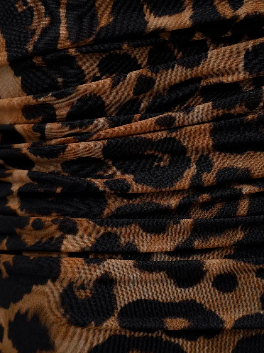 Платье с принтом