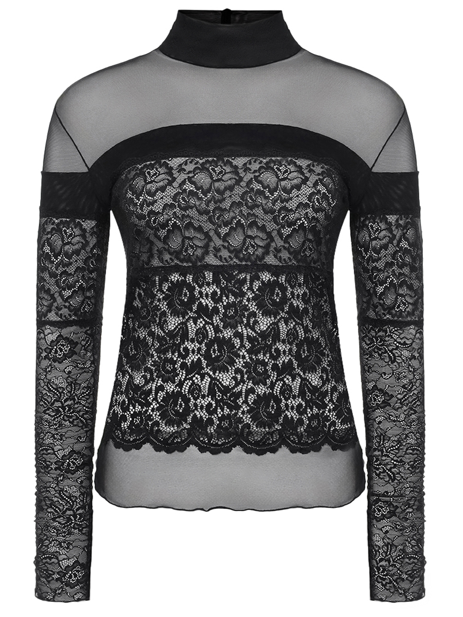 Топ кружевной