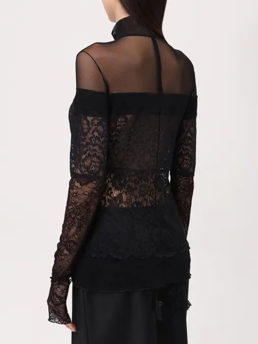Топ кружевной BLUMARINE