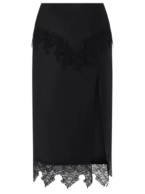 Юбка с кружевом BLUMARINE