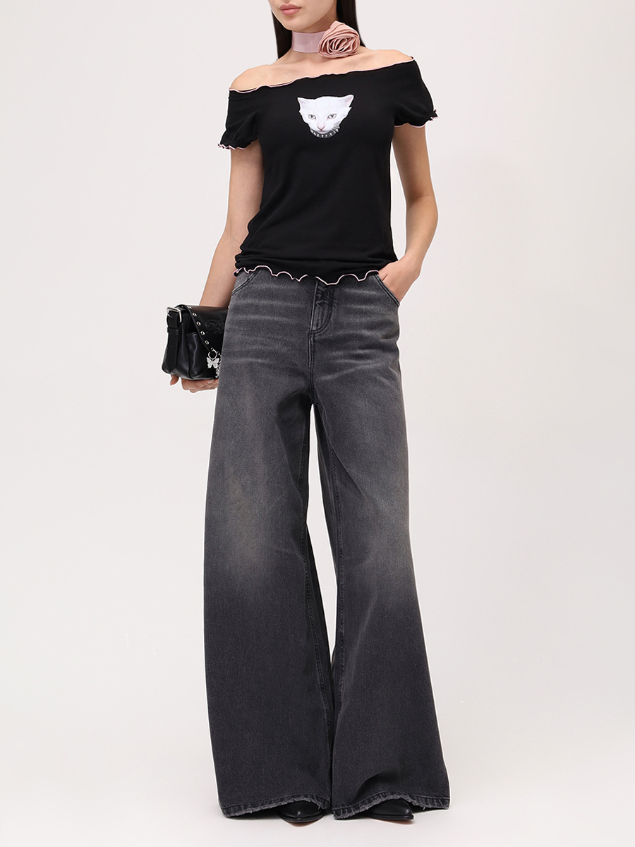 Джинсы хлопковые