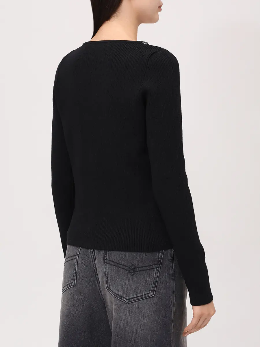 Кардиган комбинированный