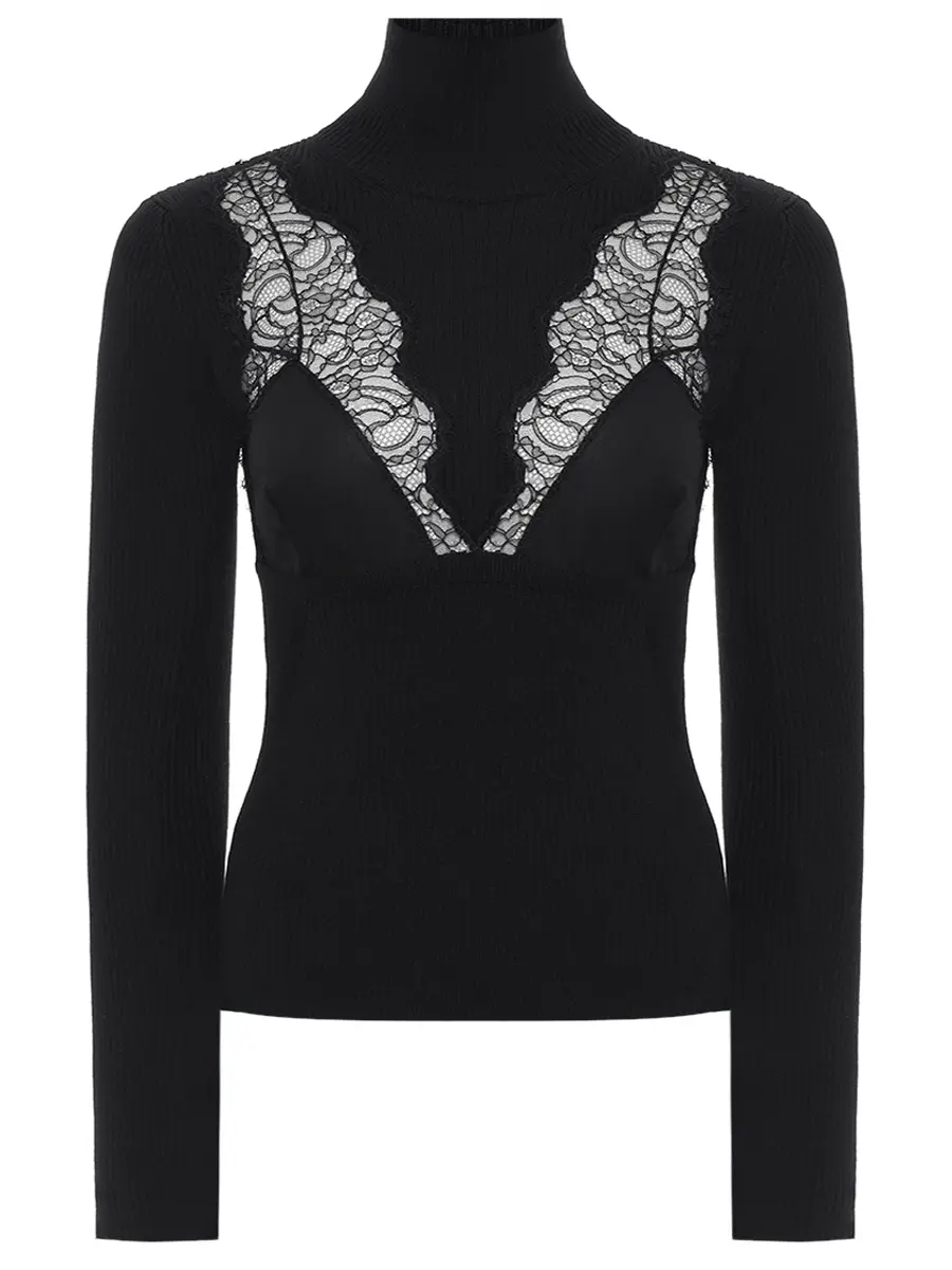 Водолазка шерстяная