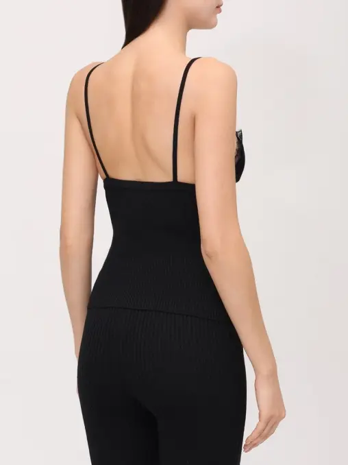 Топ из вискозы BLUMARINE