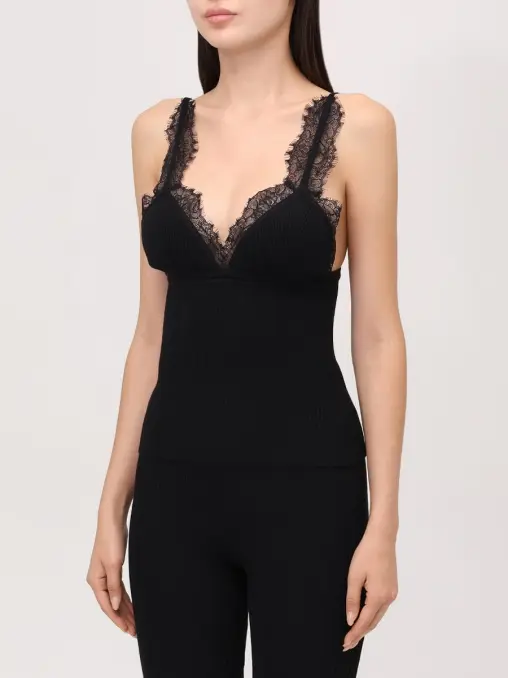 Топ из вискозы BLUMARINE