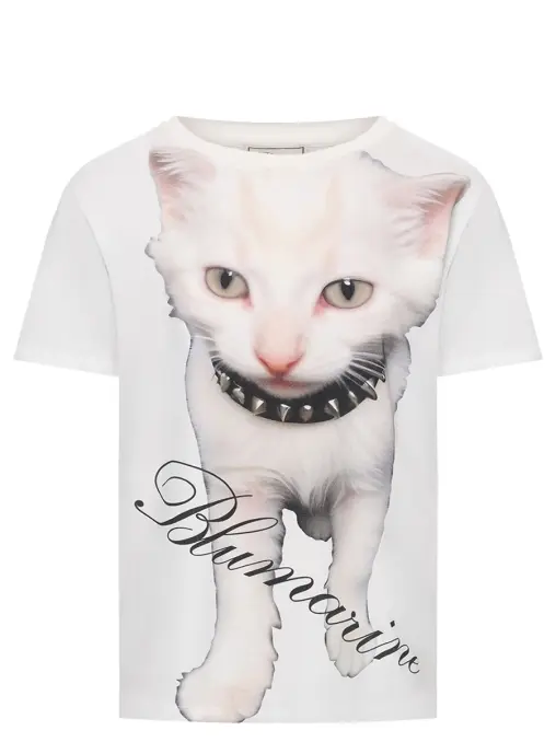 Футболка хлопковая BLUMARINE