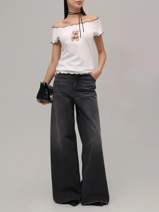 Футболка хлопковая BLUMARINE