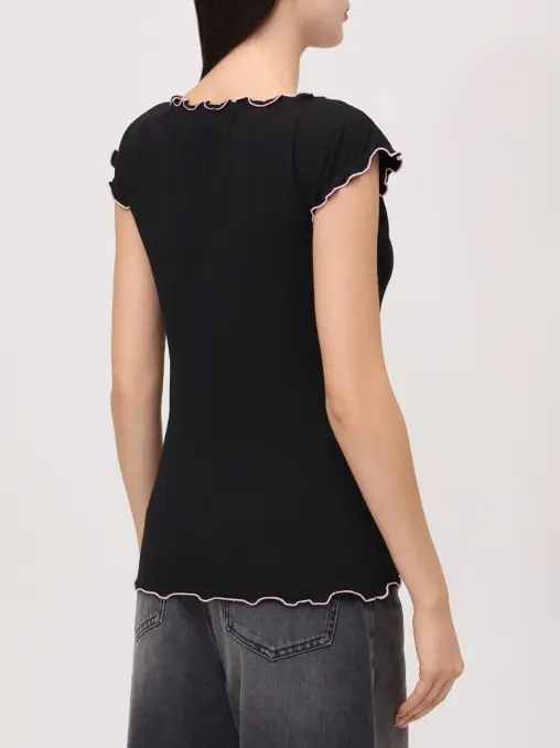 Футболка хлопковая BLUMARINE