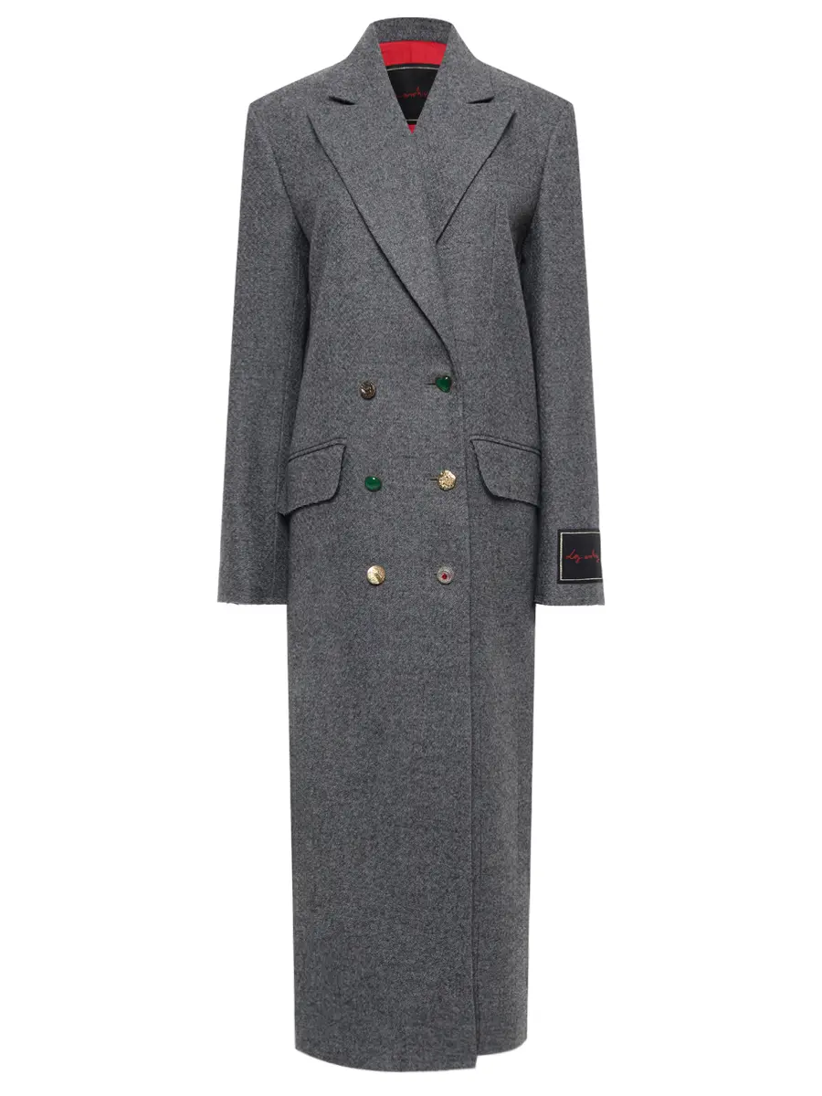 Пальто шерстяное