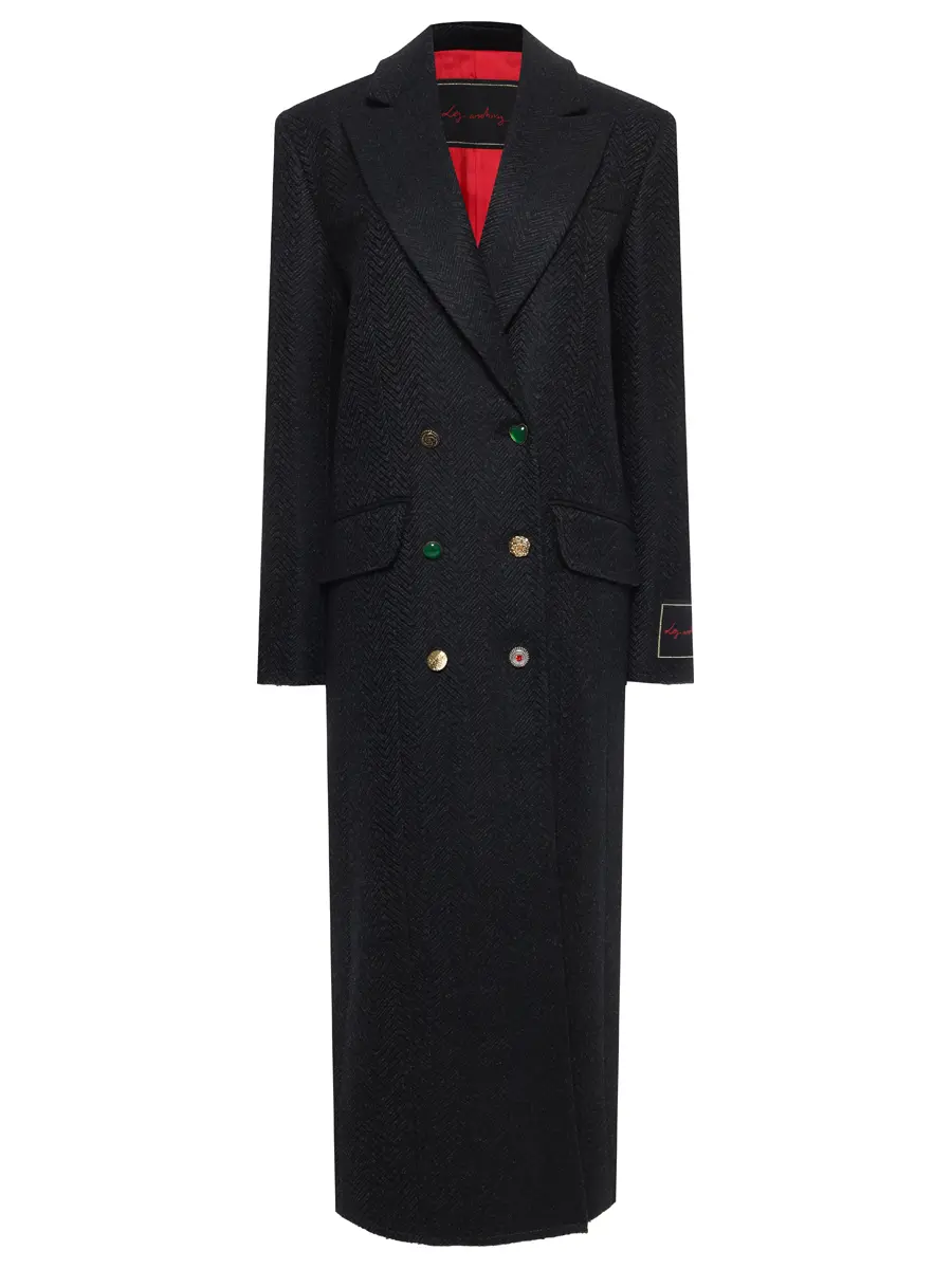 Пальто шерстяное