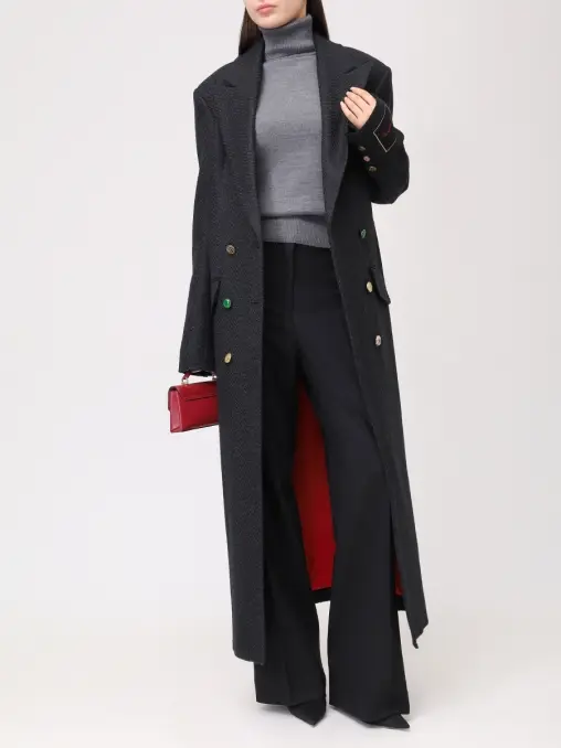 Пальто шерстяное LES ARCHIVES