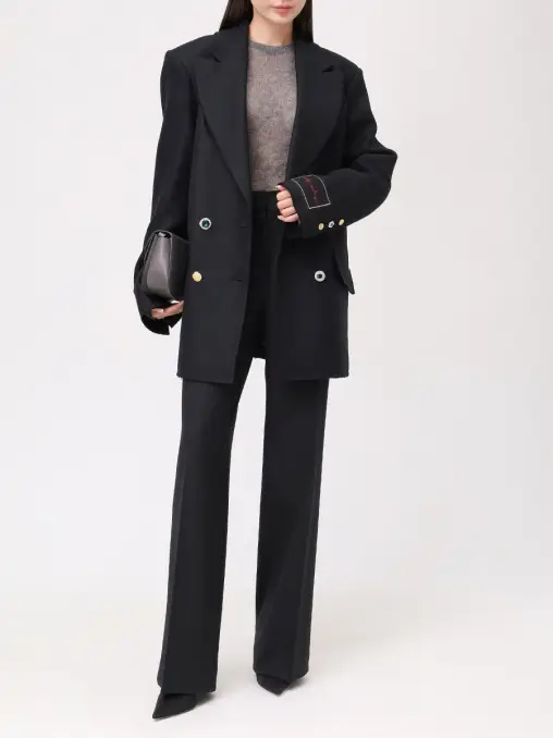 Полупальто шерстяное LES ARCHIVES