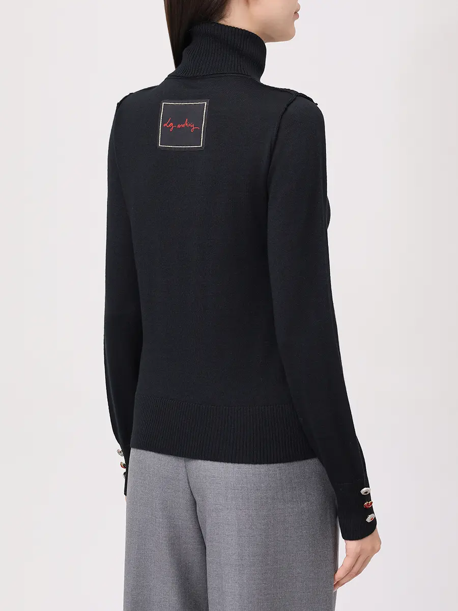 Водолазка шерстяная