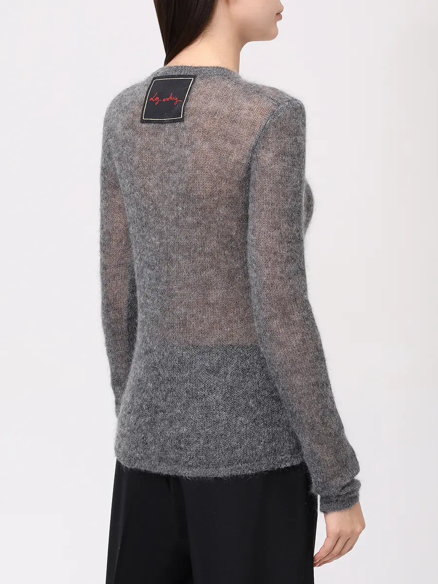 Джемпер из мохера