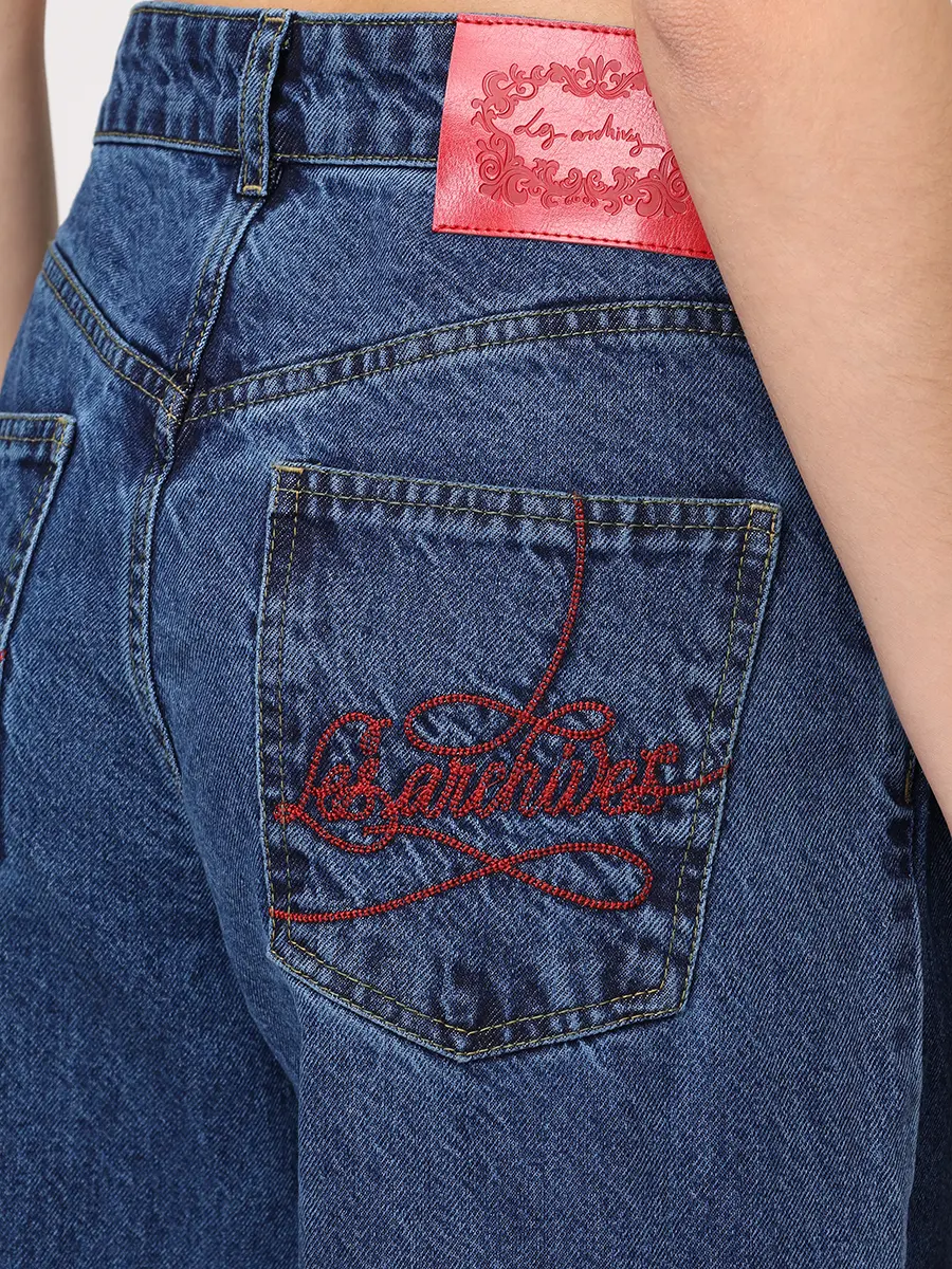 Джинсы хлопковые