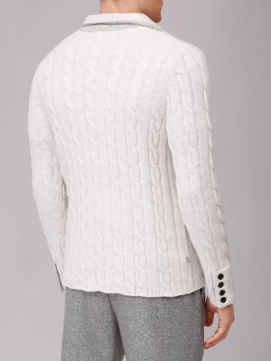 Кардиган вязаный