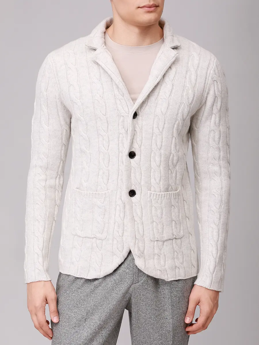 Кардиган вязаный