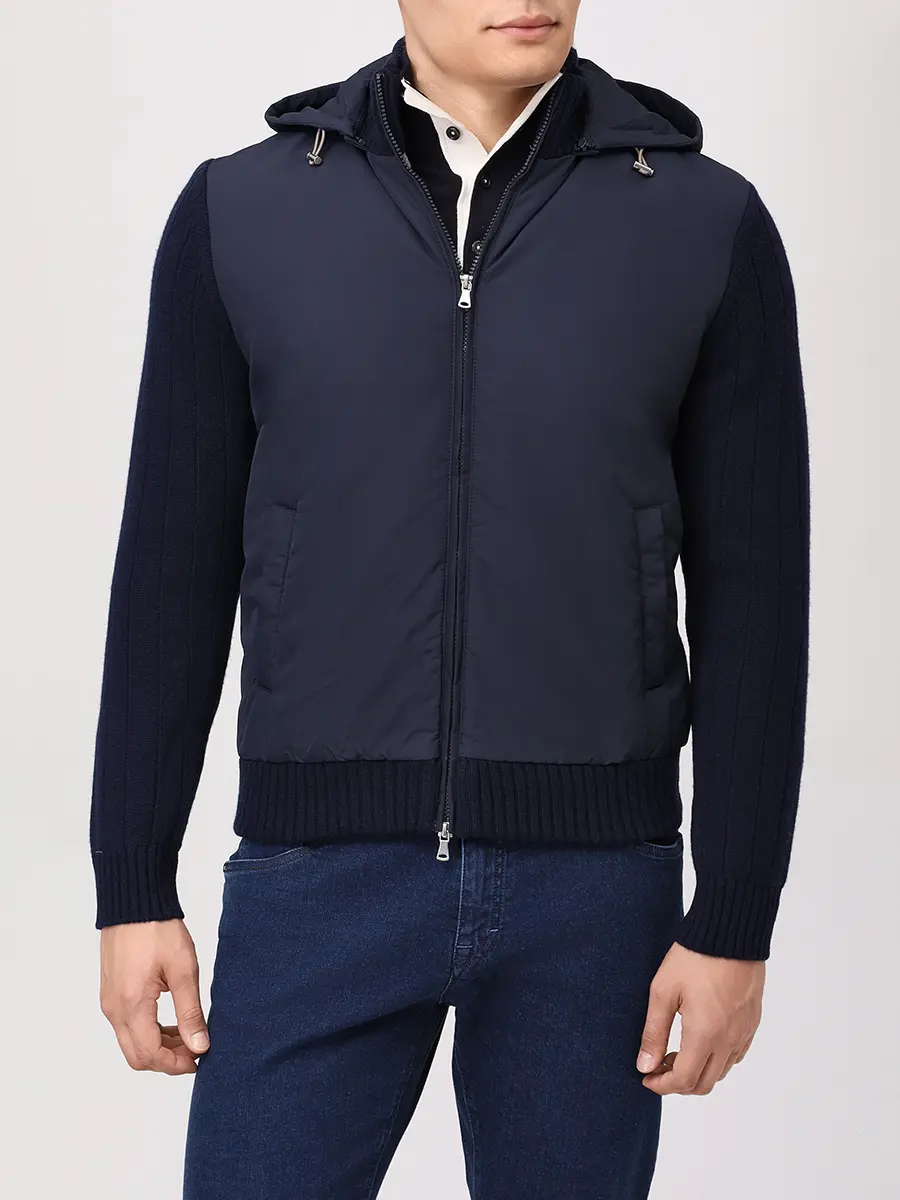 Куртка комбинированная