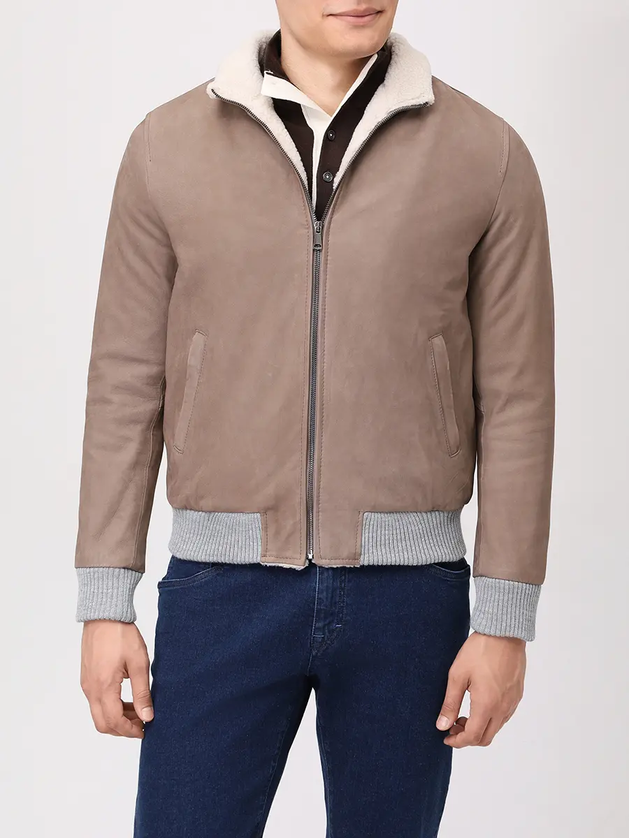 Куртка кожаная