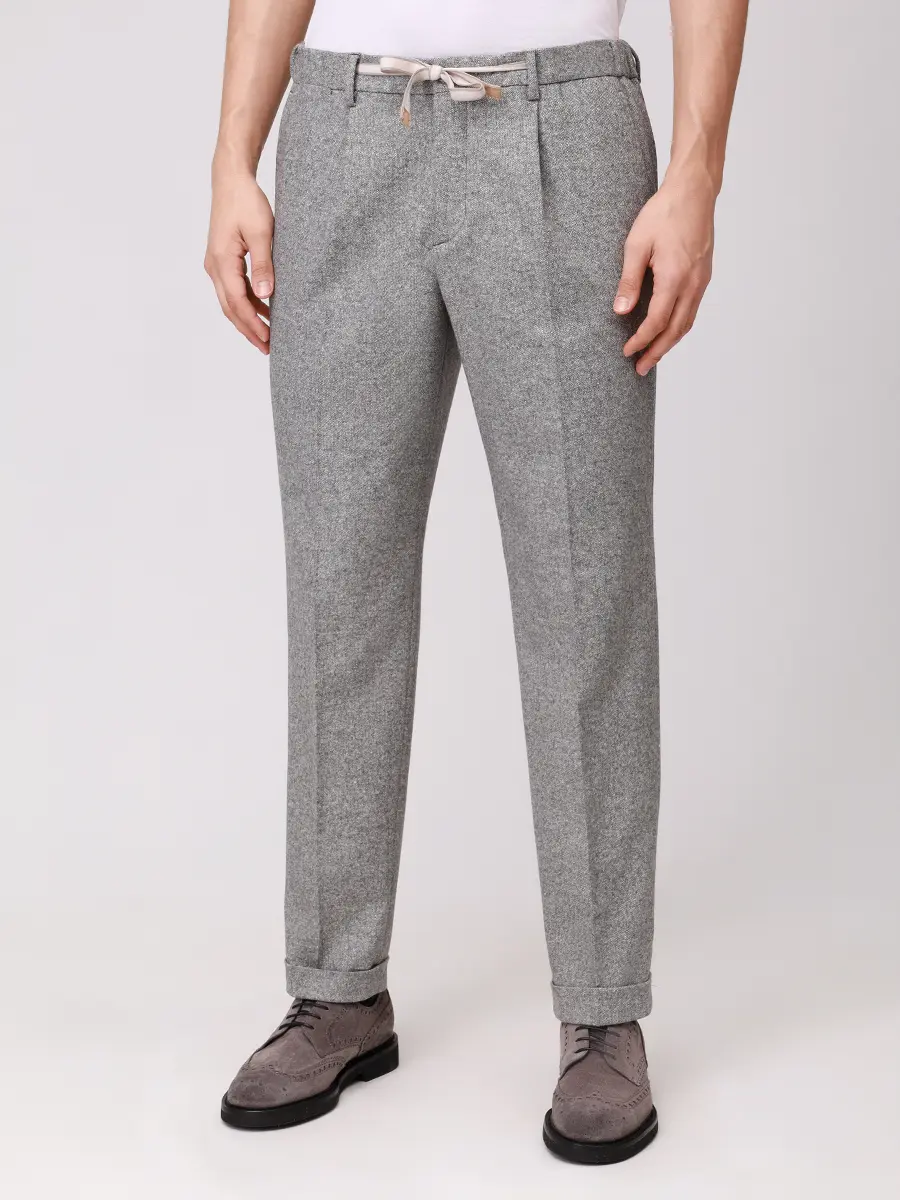 Брюки шерстяные