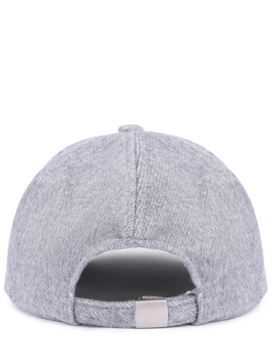 Бейсболка из шерсти и вискозы