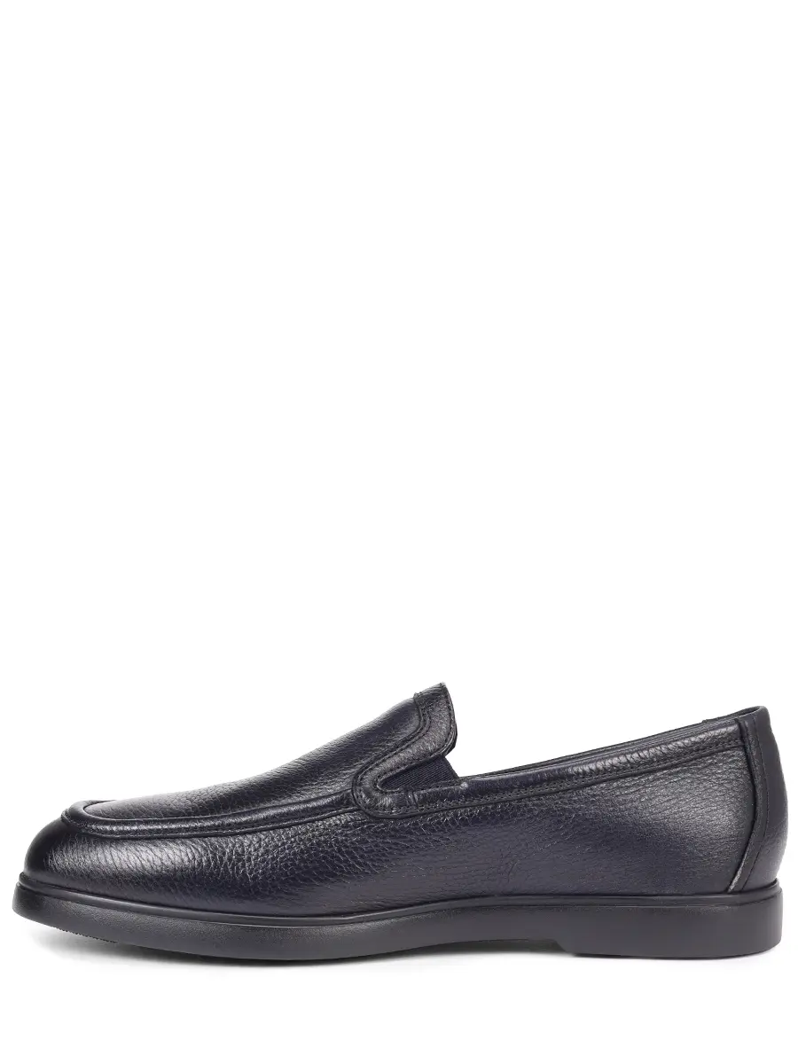 Лоферы кожаные на байке