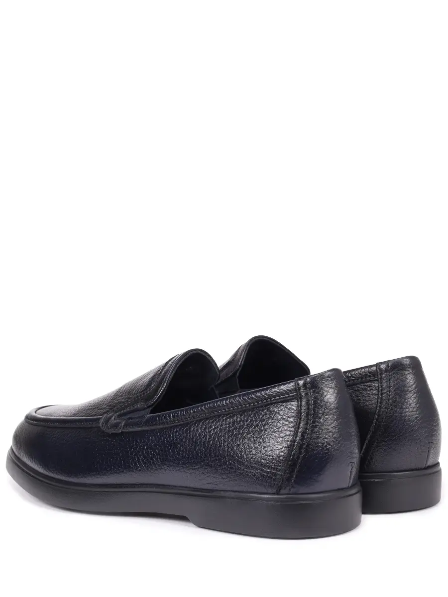 Лоферы кожаные на байке