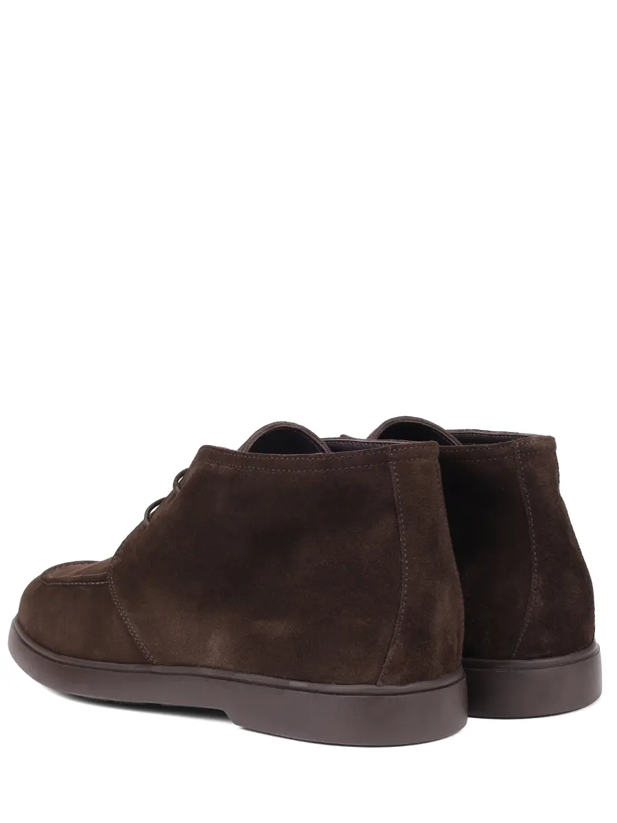 Ботинки замшевые на байке