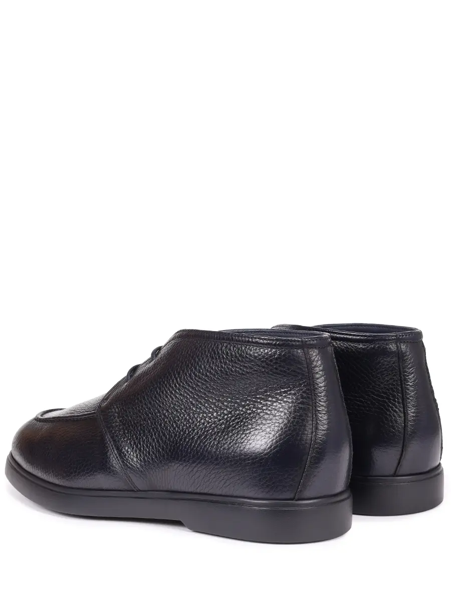 Ботинки кожаные на меху