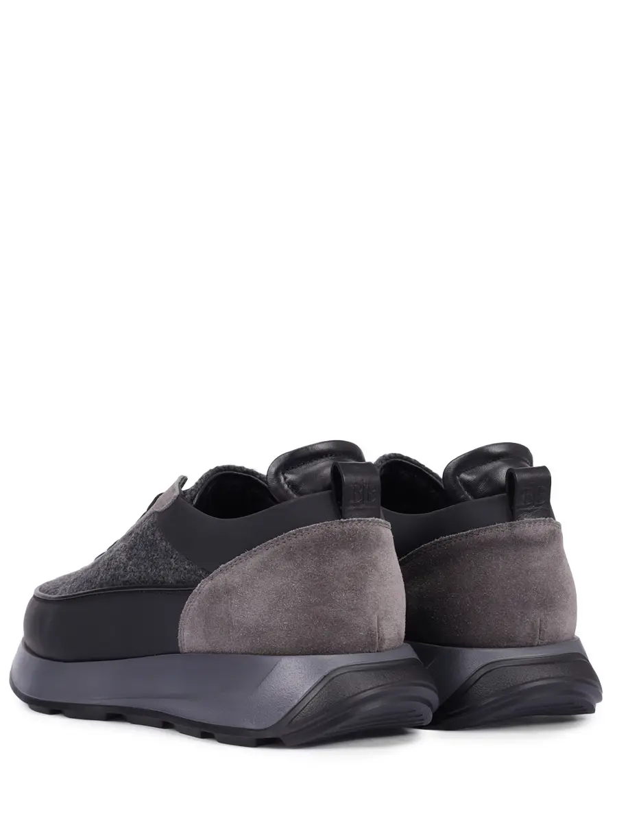 Кроссовки комбинированные на меху