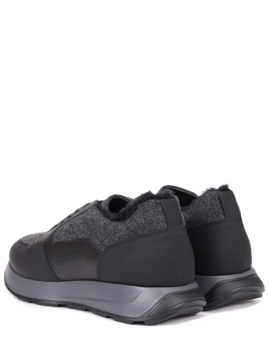 Кроссовки комбинированные на меху