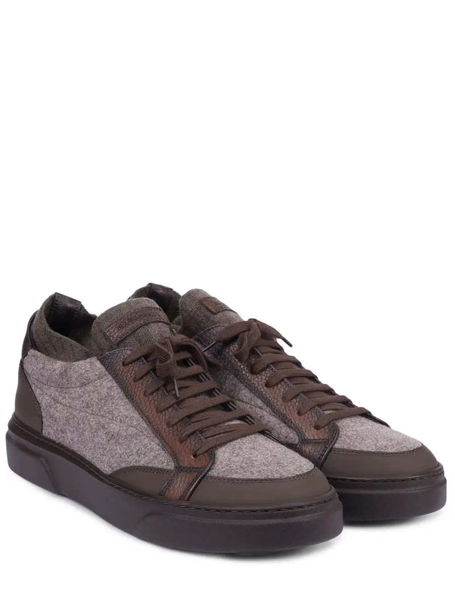 Кеды комбинированные на байке