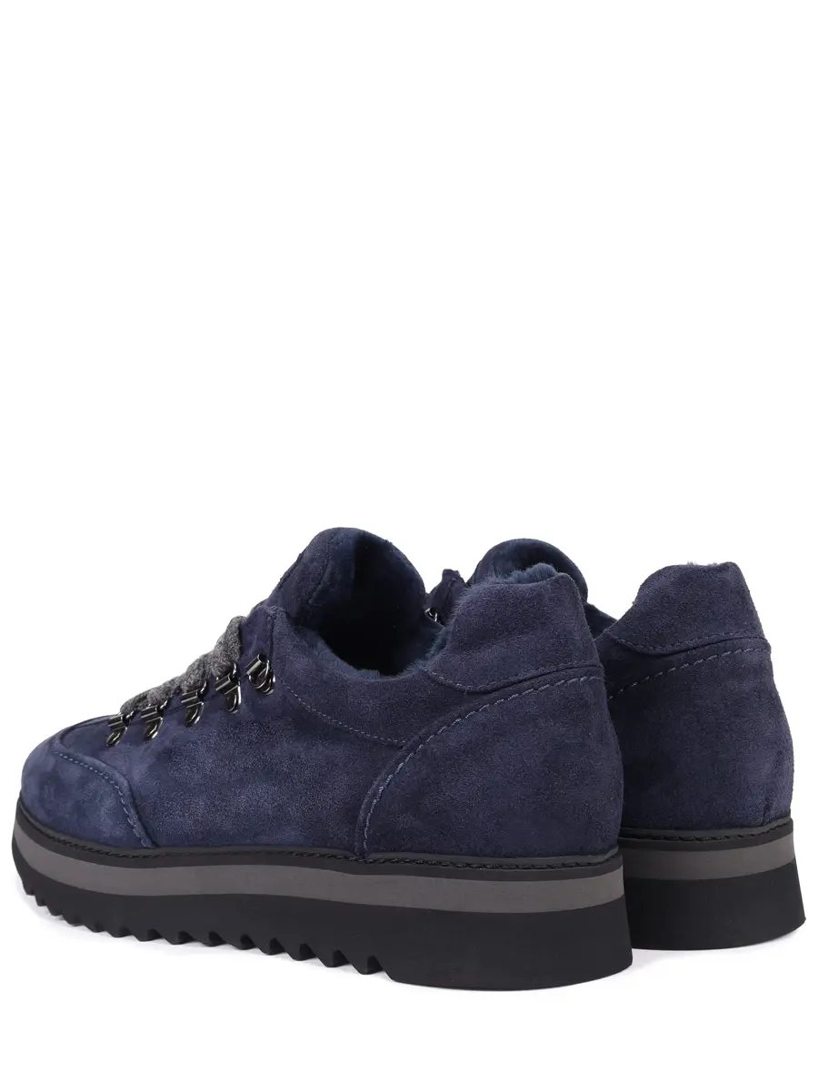 Полуботинки замшевые