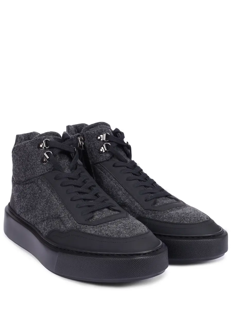 Кеды текстильные на байке