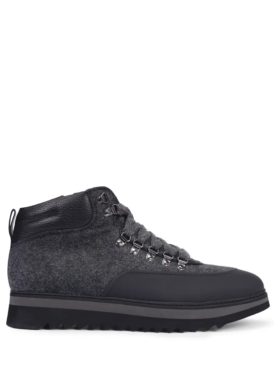 Ботинки комбинированные на меху