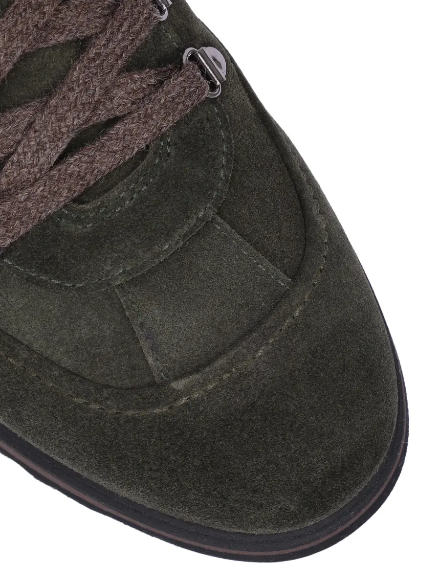 Ботинки замшевые на меху