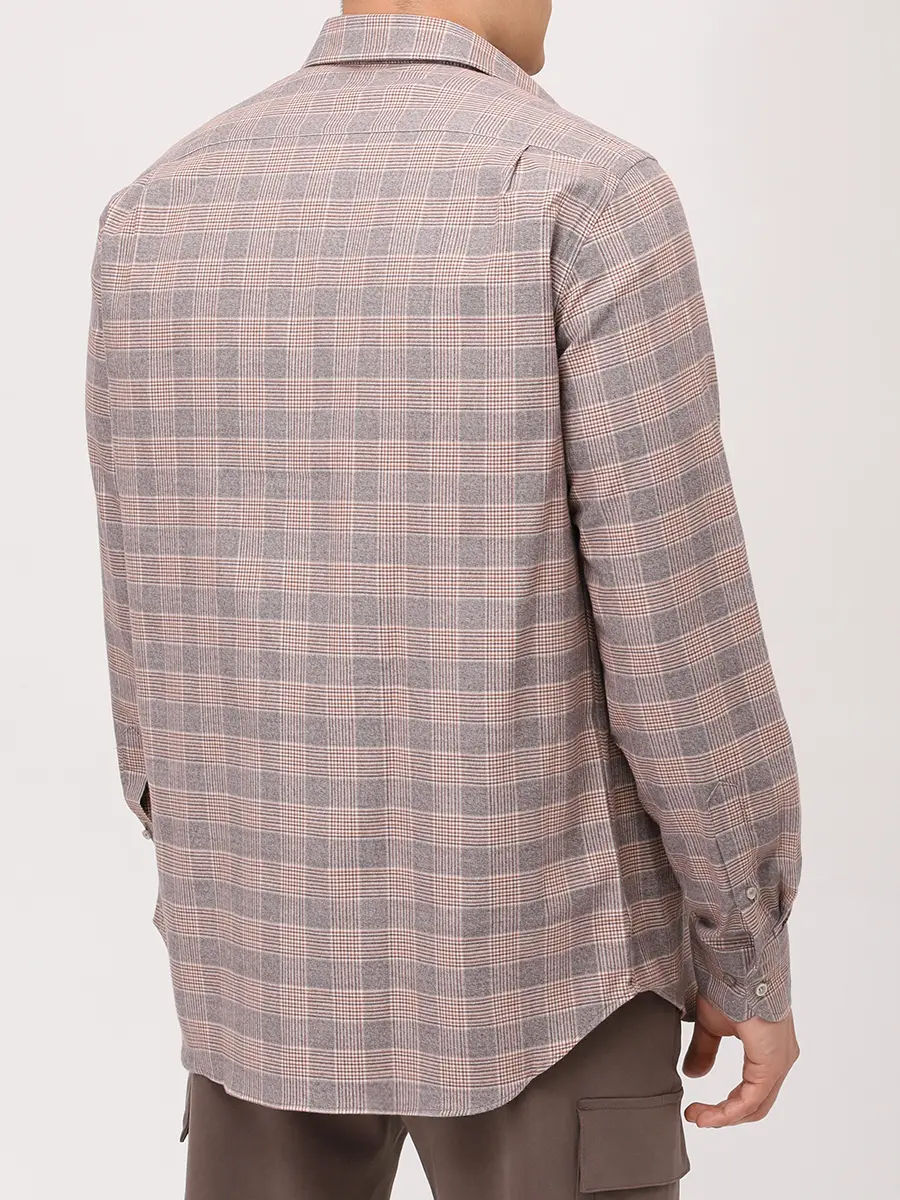 Рубашка Regular Fit хлопковая