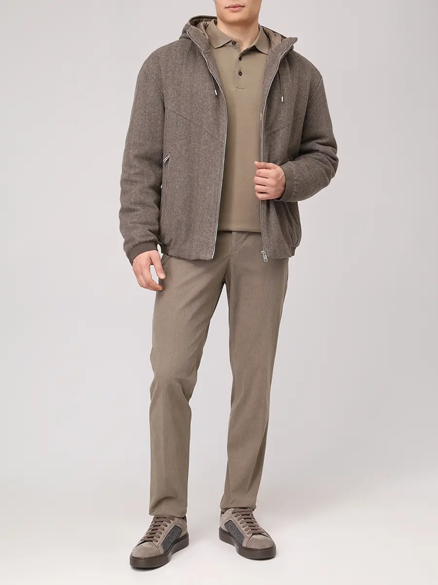 Куртка однотонная