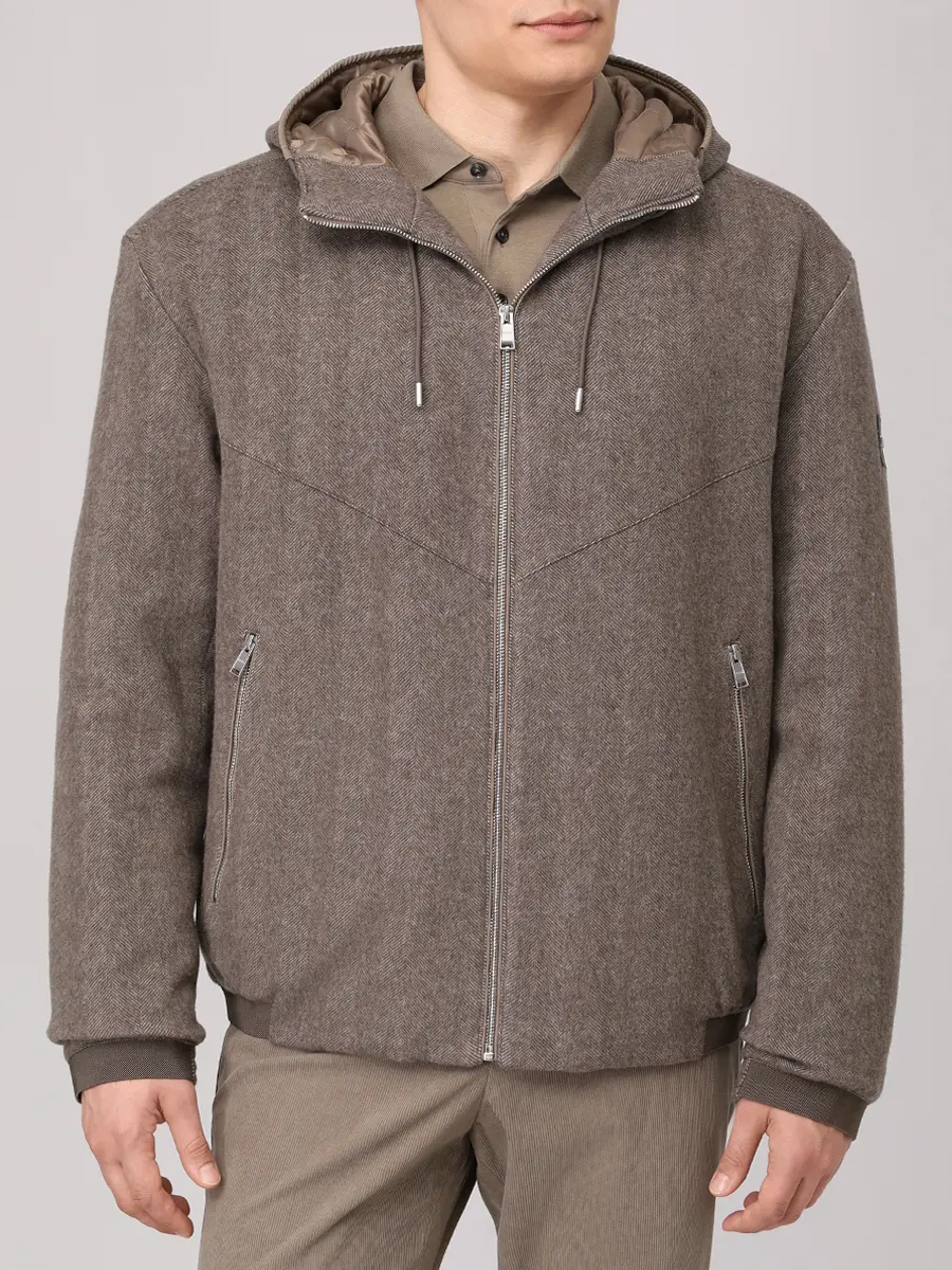 Куртка однотонная