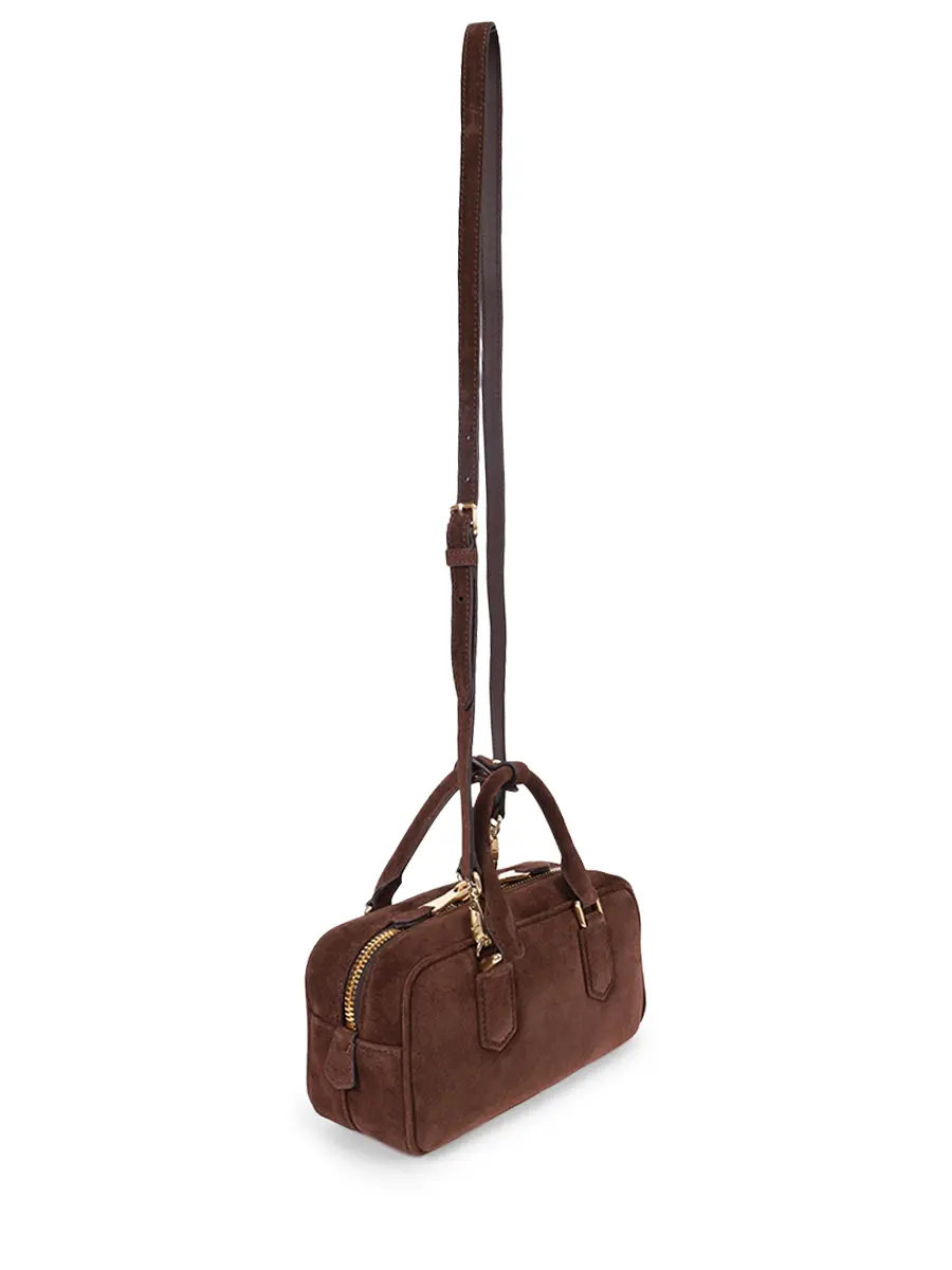 Сумка замшевая