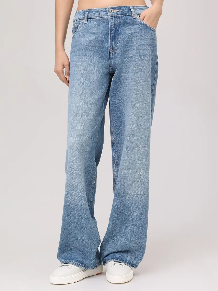 Джинсы хлопковые