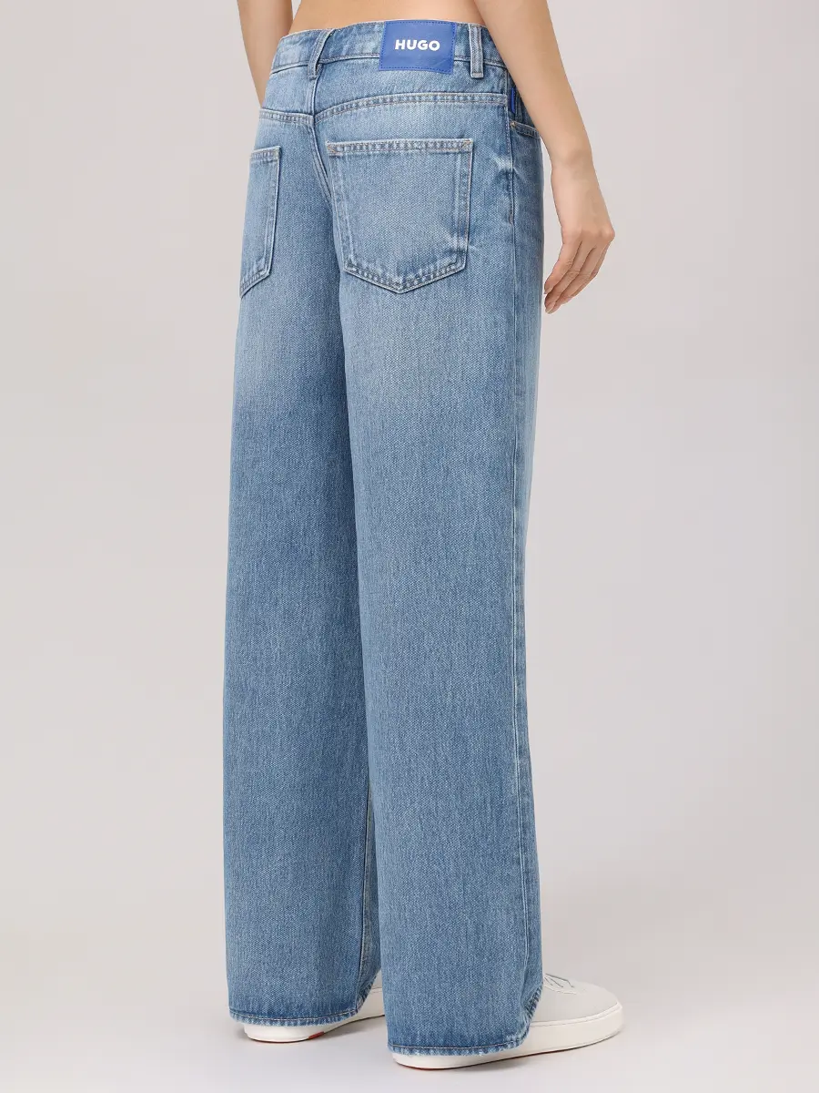 Джинсы хлопковые