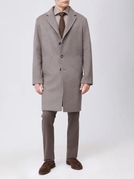 Рубашка Slim Fit из хлопка и лиоцелла KITON